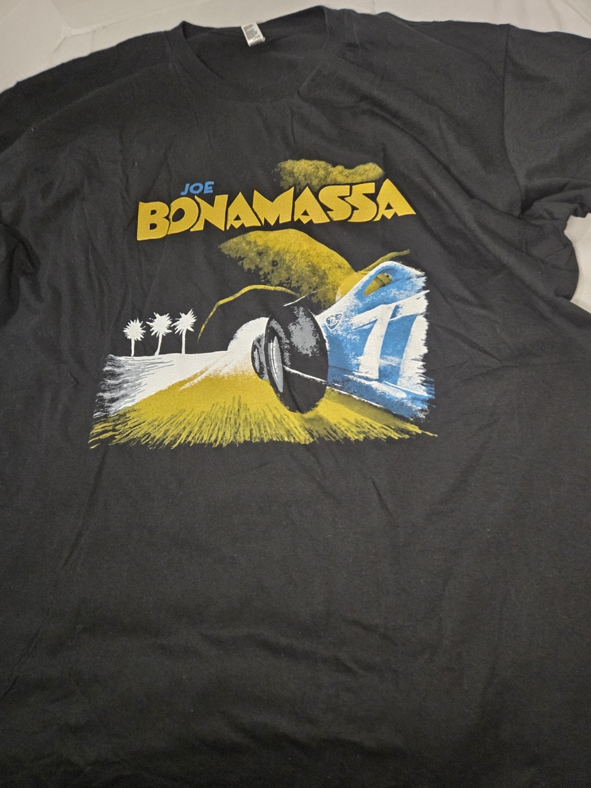 Joe Bonamassa 2xl Driving Towards The Daylight T Shirt Mens Black Made Usa Y2k